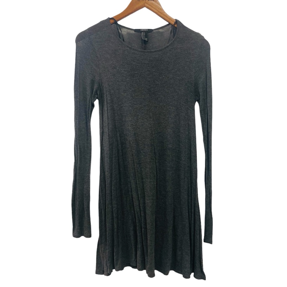 3/$25 🖤 Basic Grey Swing Dress